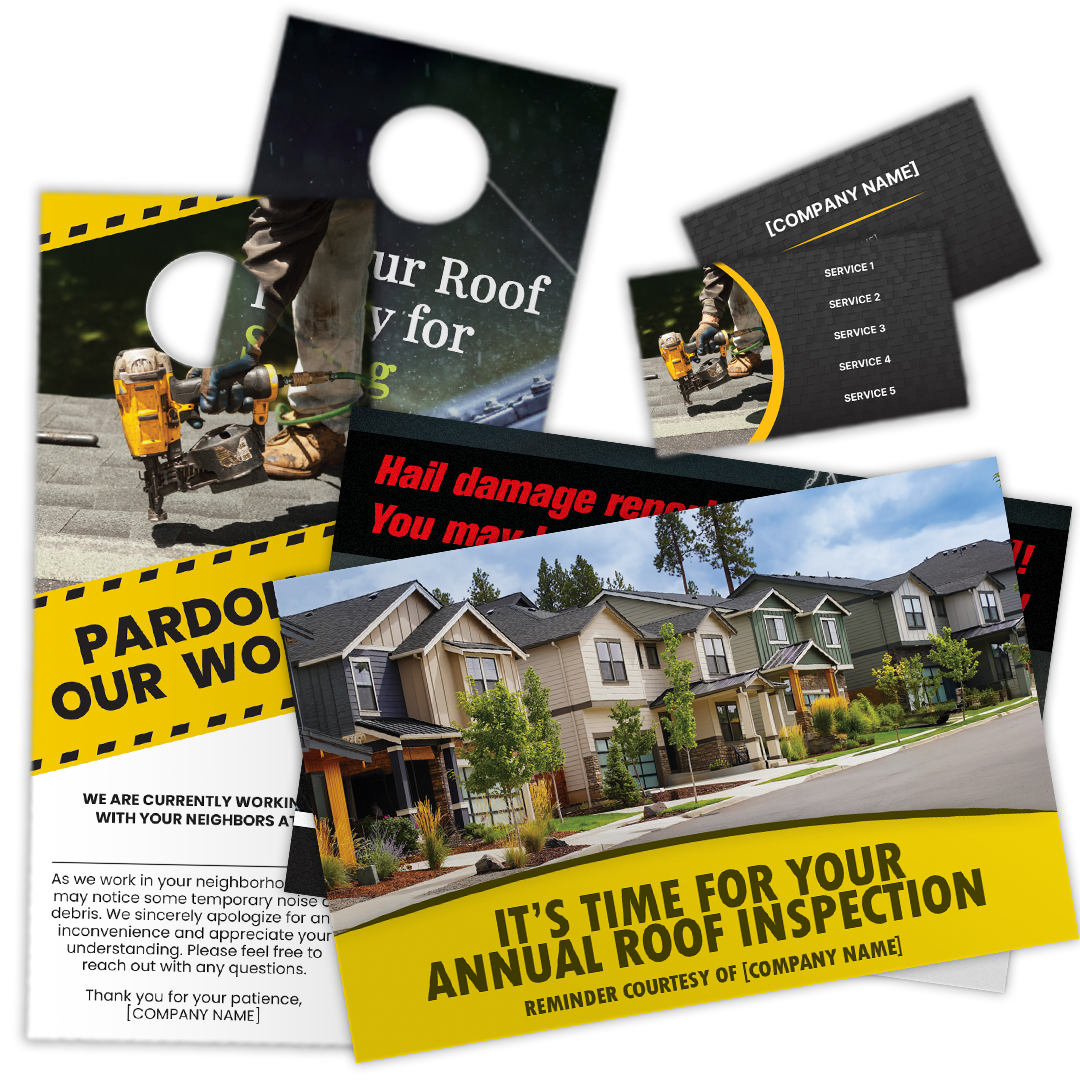 The Roofing Contractor's Complete Print Marketing Checklist