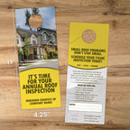 Annual Roof Inspection Door Hanger - PeakPrint