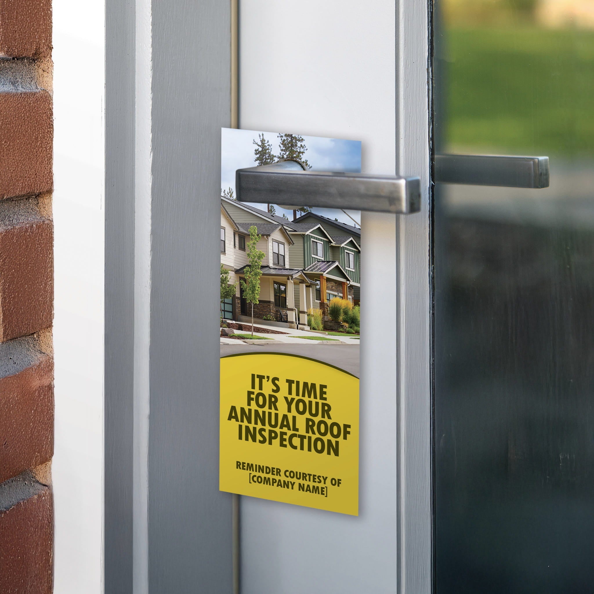 Annual Roof Inspection Door Hanger - PeakPrint