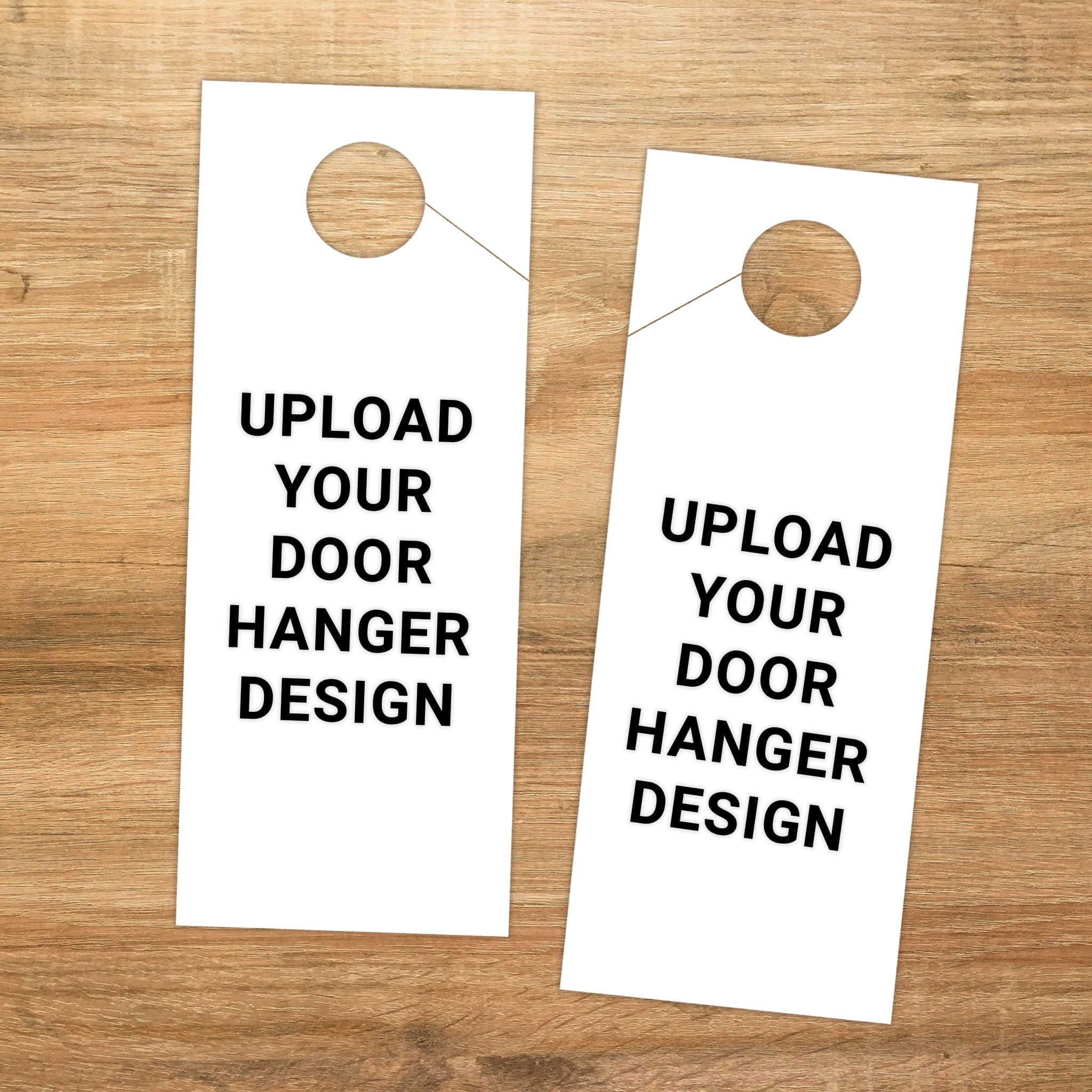 Upload Door Hanger Design - PeakPrint