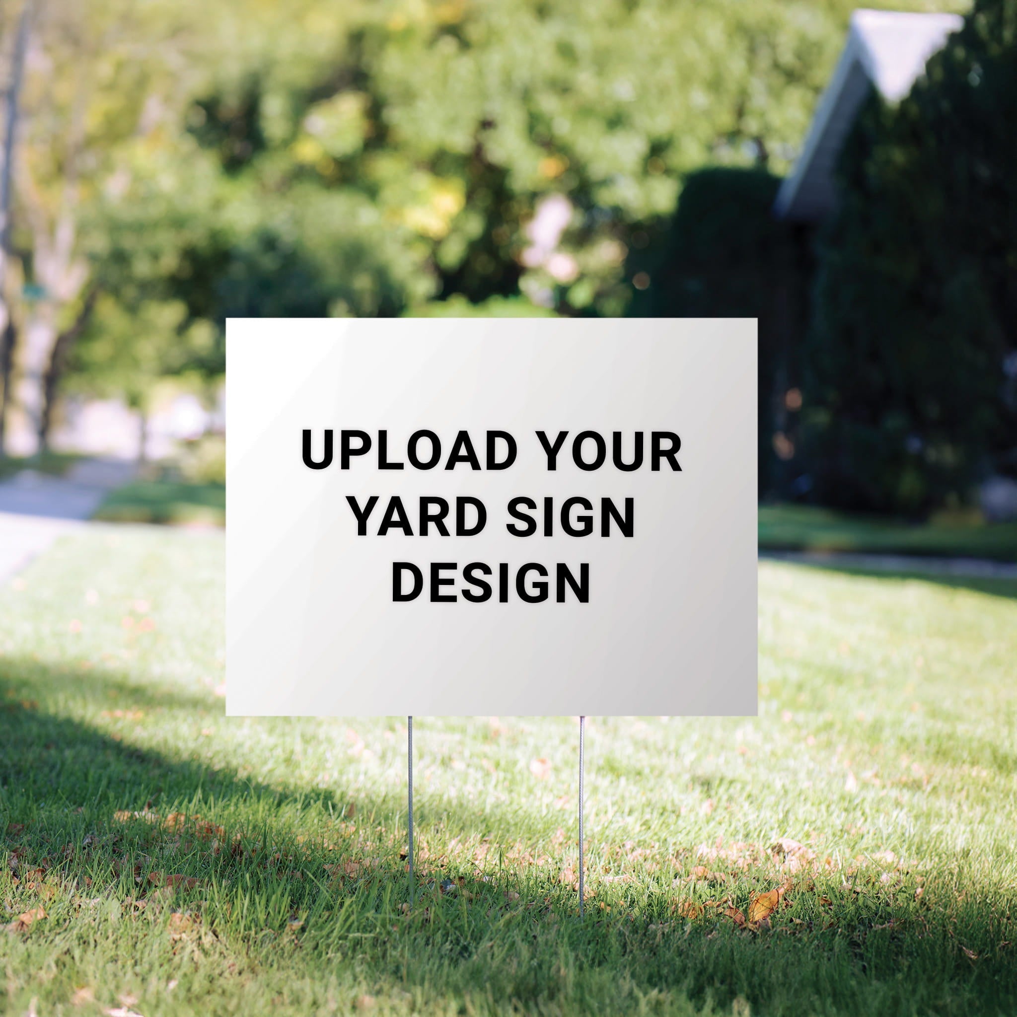 Upload Yard Sign Design - PeakPrint